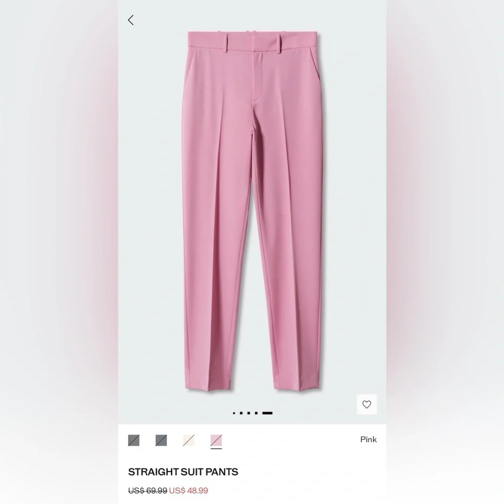 NWT Mango Pink Suit set - Picture 5 of 8